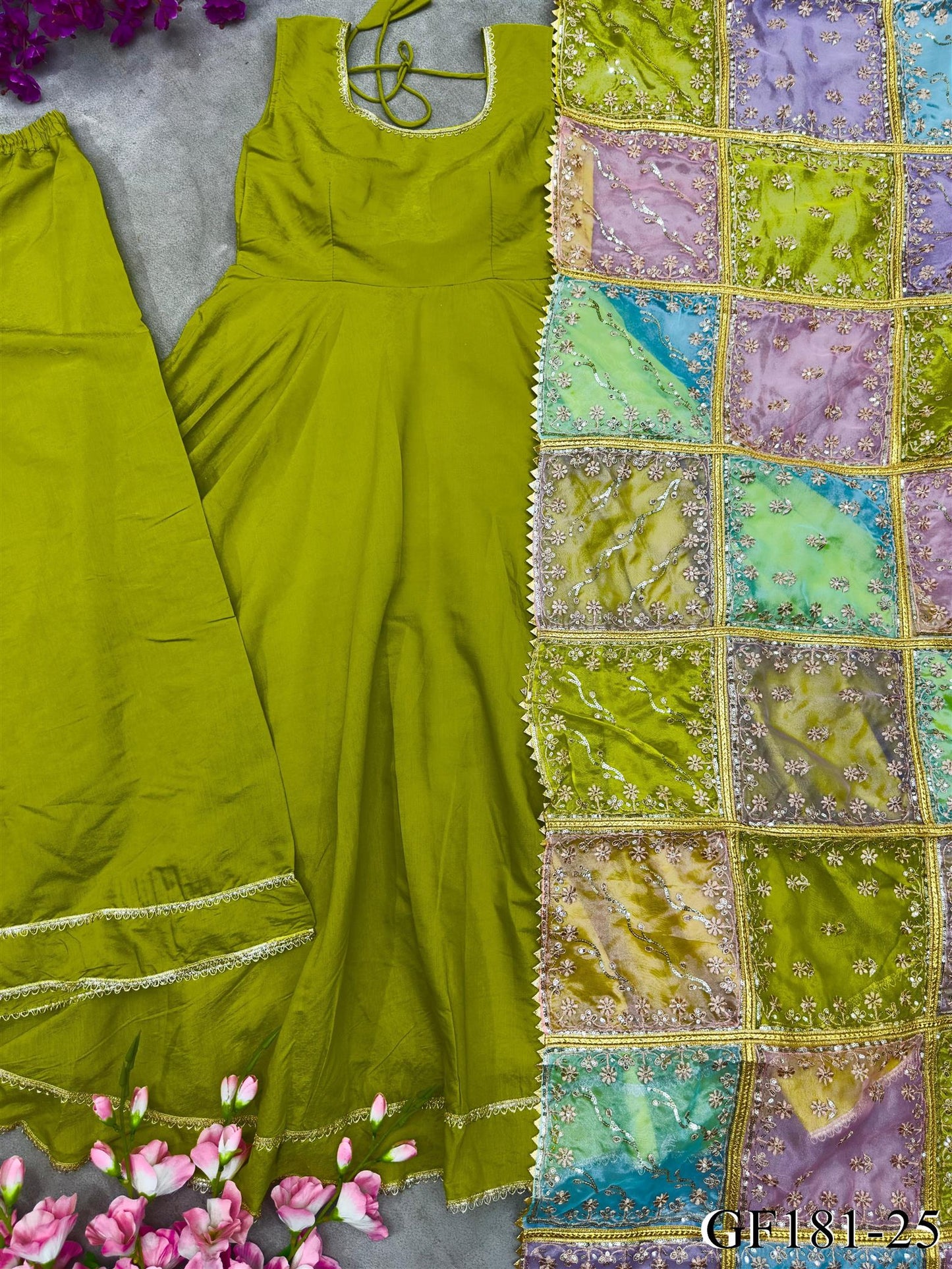 Simar Silk Gown Set