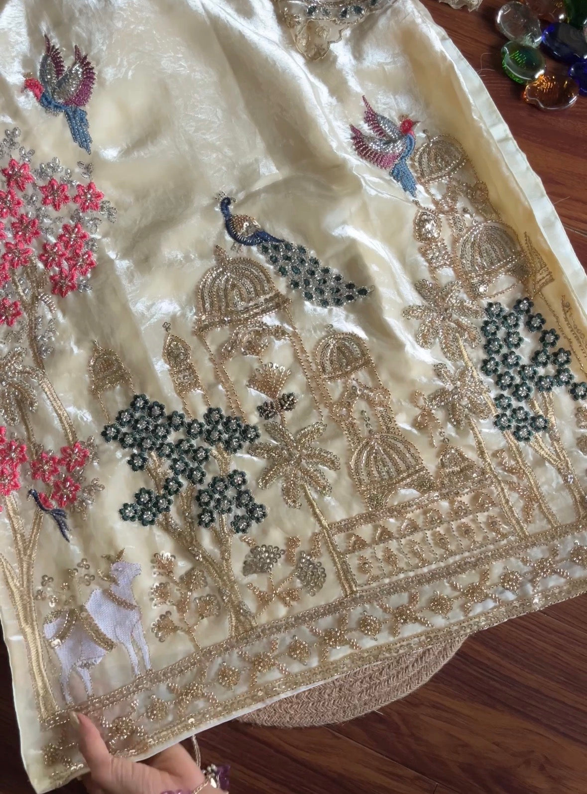 Fendy silk Designer set