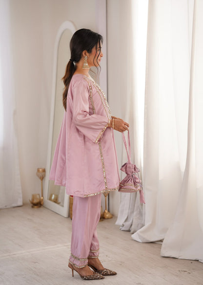 READYMADE KURTI-PANT WITH BATWA Coord set