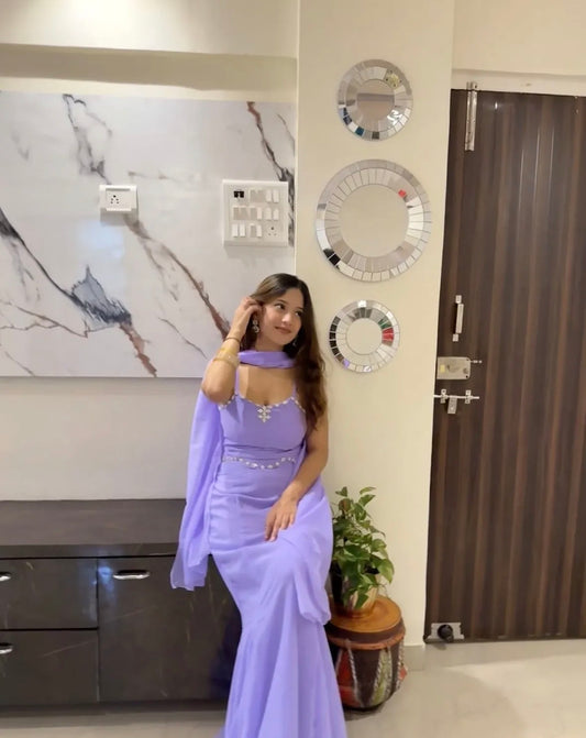 Viral Fish cut Fully Stitched Lehenga