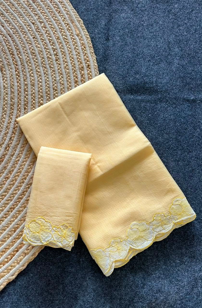 Classy & Elegant Look Soft Kota Doriya fabric South Style