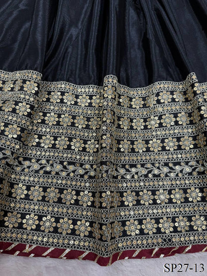 Chinnon Silk Flared Gown Set