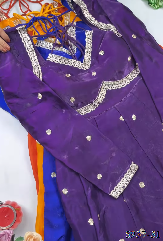 Fendy Silk Anarkali Set