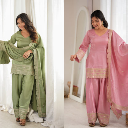 Glass Roman Silk Farshi Set