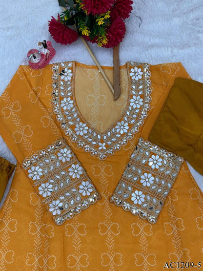Premium Faux Georgette Embroidered Anarkali Set With Bustier & Pant