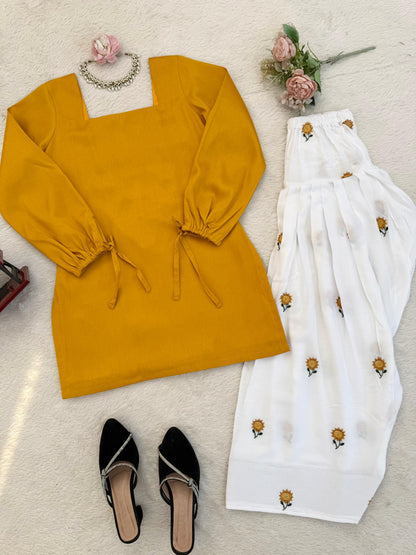Viral Sunflower Farshi Set