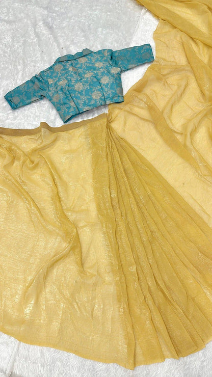 Sparkle Silk Ready-to-Wear Saree