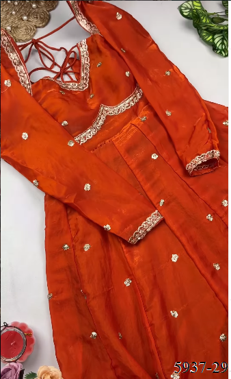 Fendy Silk Anarkali Set