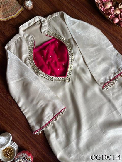 Roman Glass Silk Bustier Set