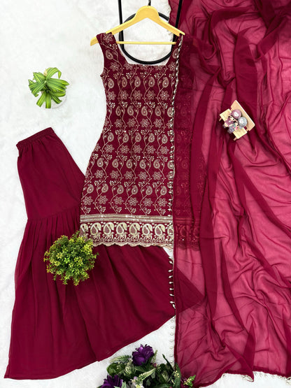 Weeding Wear Sharara Set