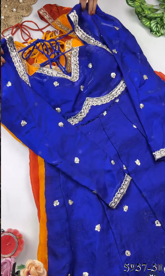 Fendy Silk Anarkali Set