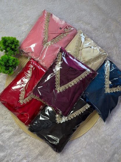 Fendy Silk Sharara Suit Set