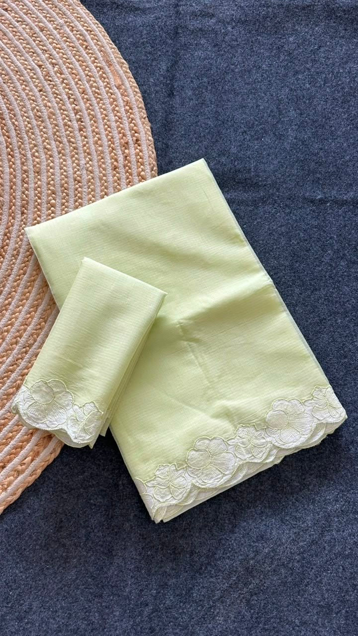 Classy & Elegant Look Soft Kota Doriya fabric South Style