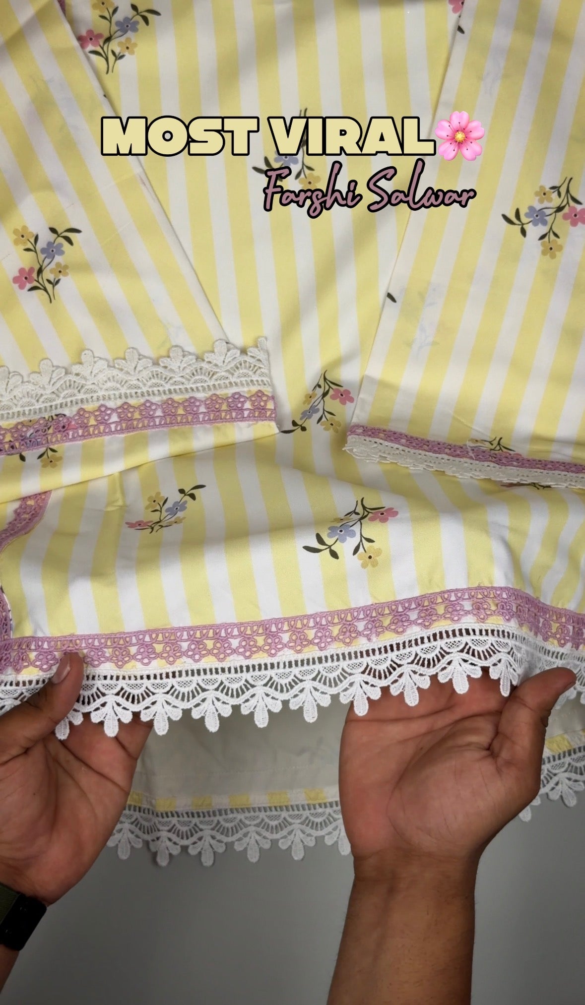 Natural Crepe Top, Farshi Pant & Dupatta Set
