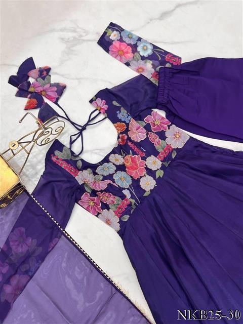 Floral Anarkali Set