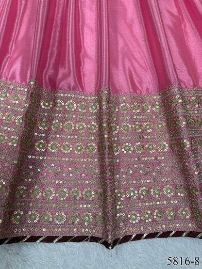 Chinnon Silk Flared Gown Set