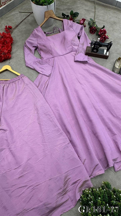 Simar Silk Gown Set