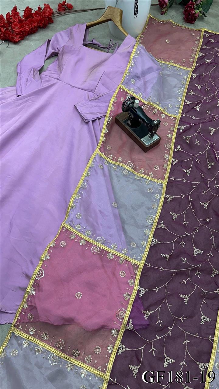 Simar Silk Gown Set