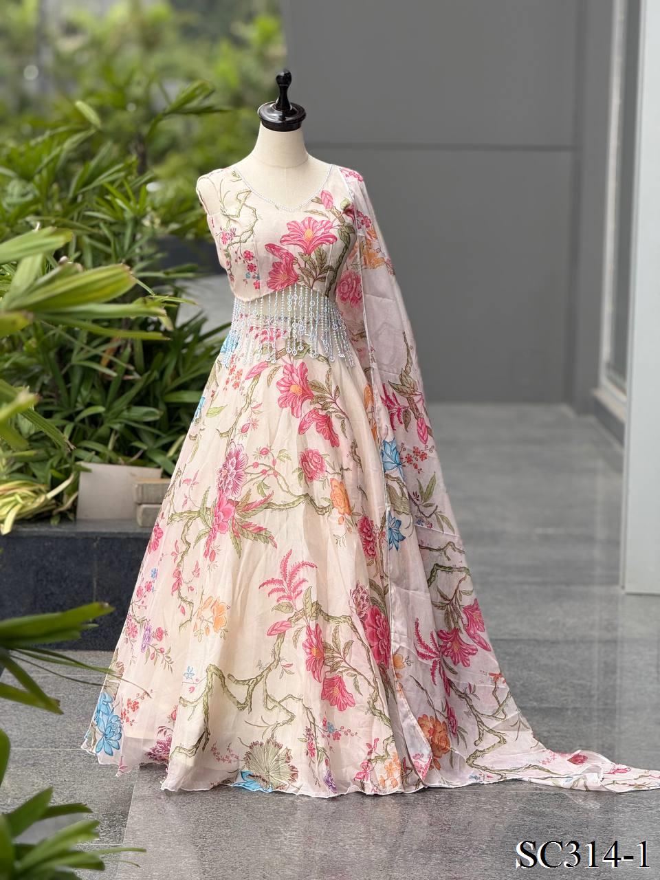 Jimmy Organza Lehenga Set