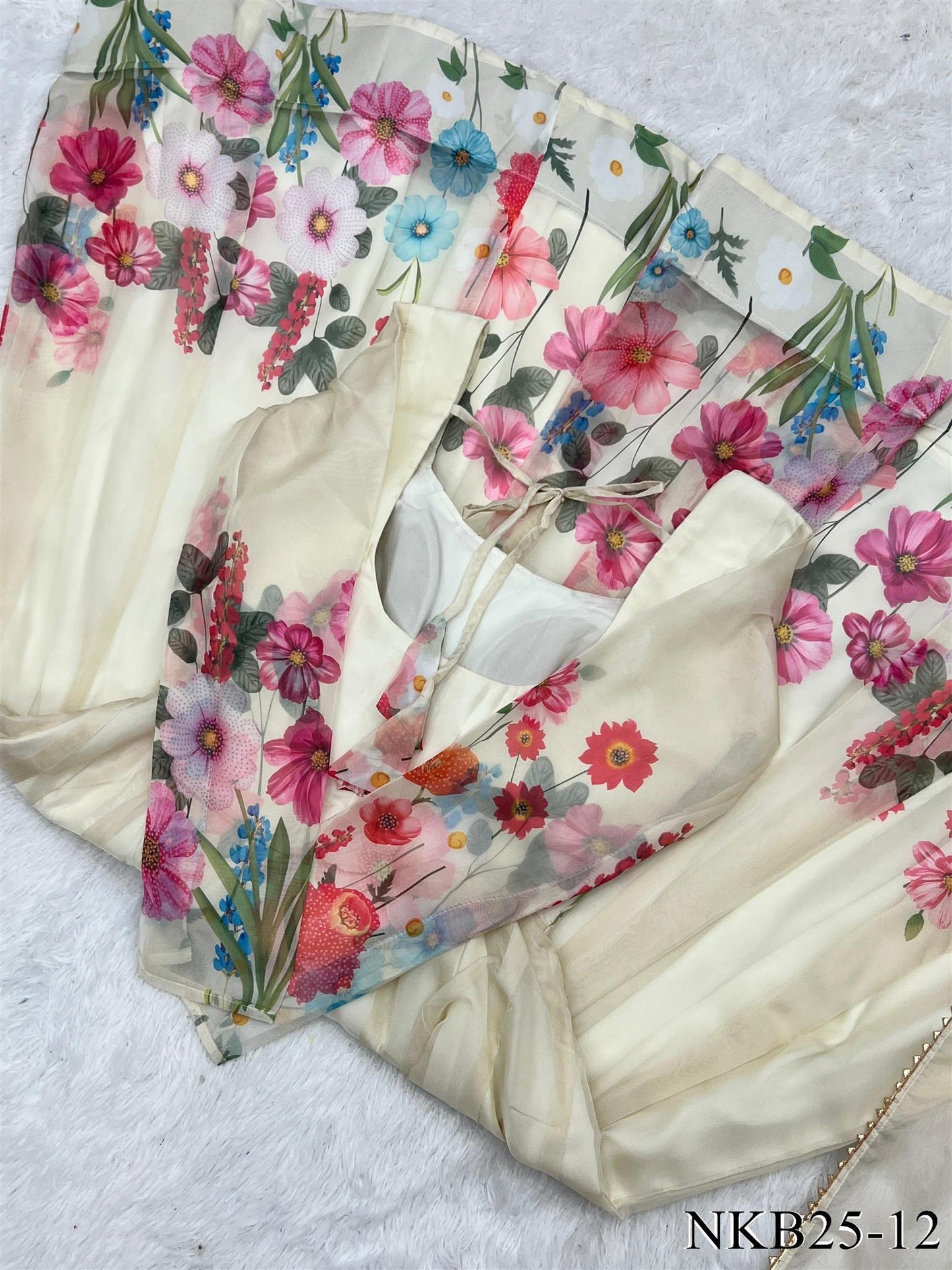 Floral Anarkali Set