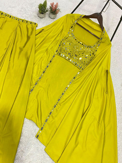 Western Shrug Koti Set