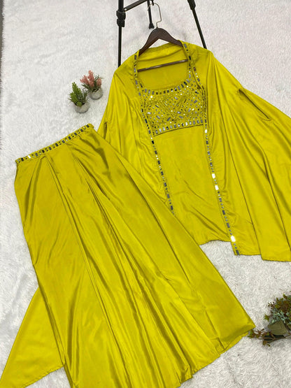 Western Shrug Koti Set